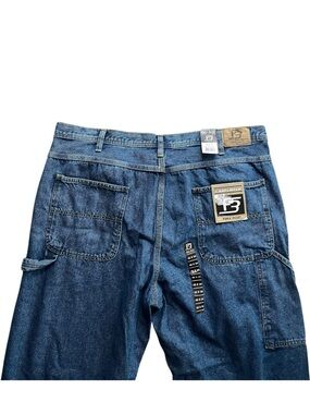NWT Full Blue 42 x 34 100% cotton carpenter jeans